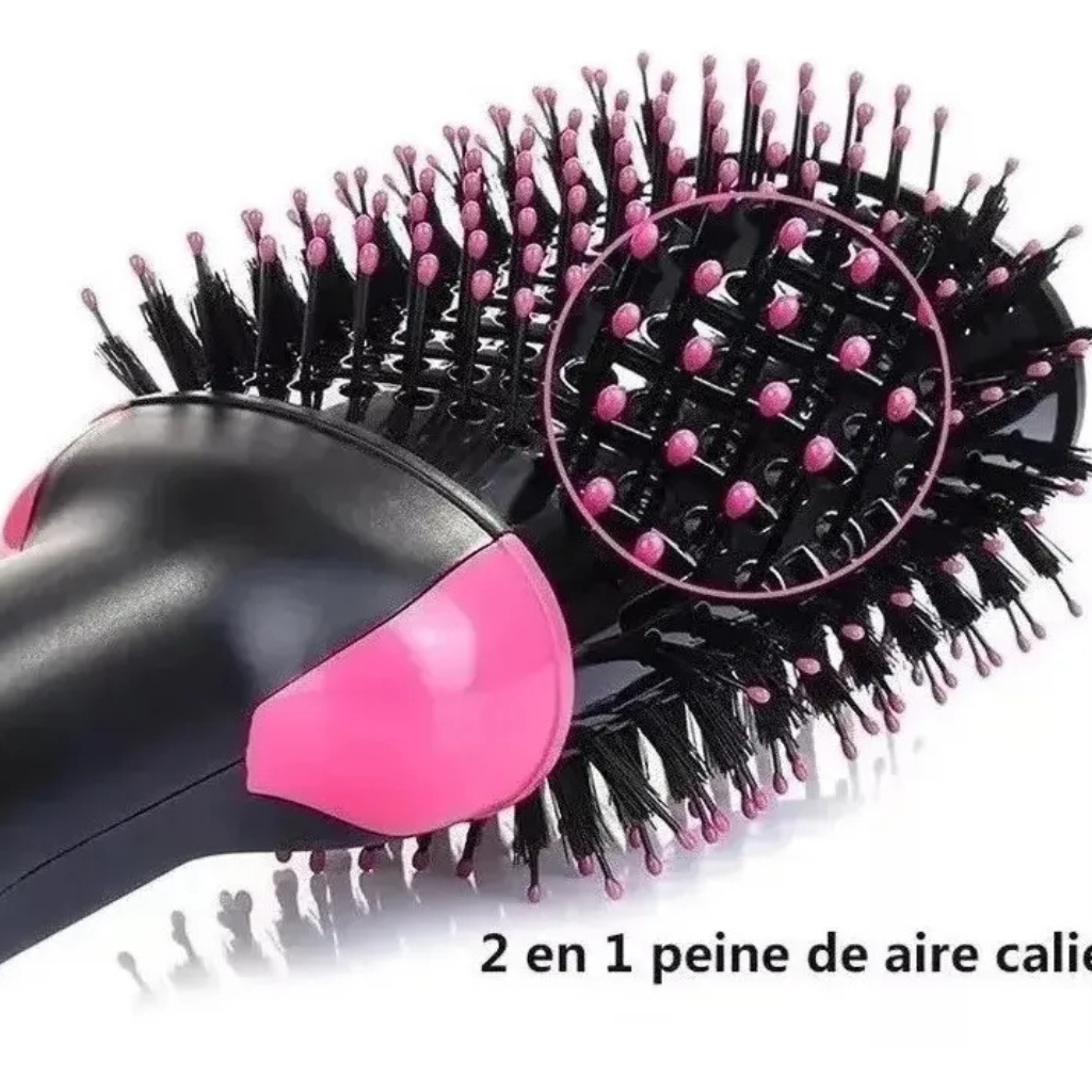 Cepillo secador alisador-3 en 1