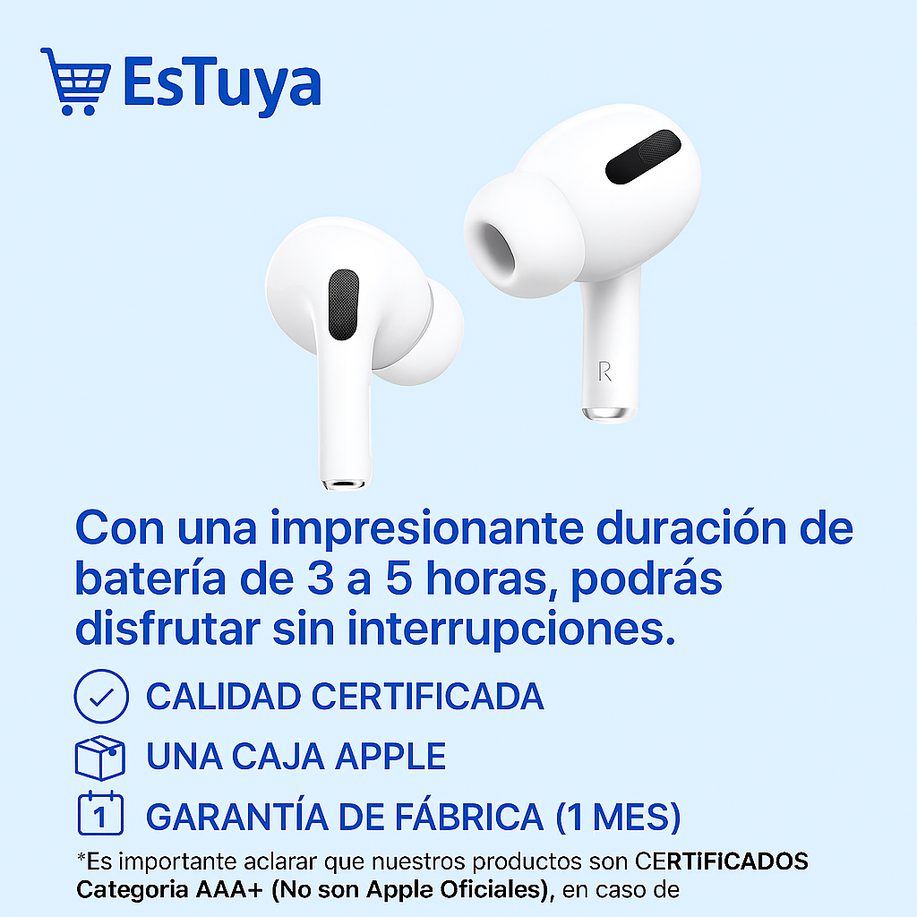 Airpods PRO 2da Gen (cancelación de ruido)