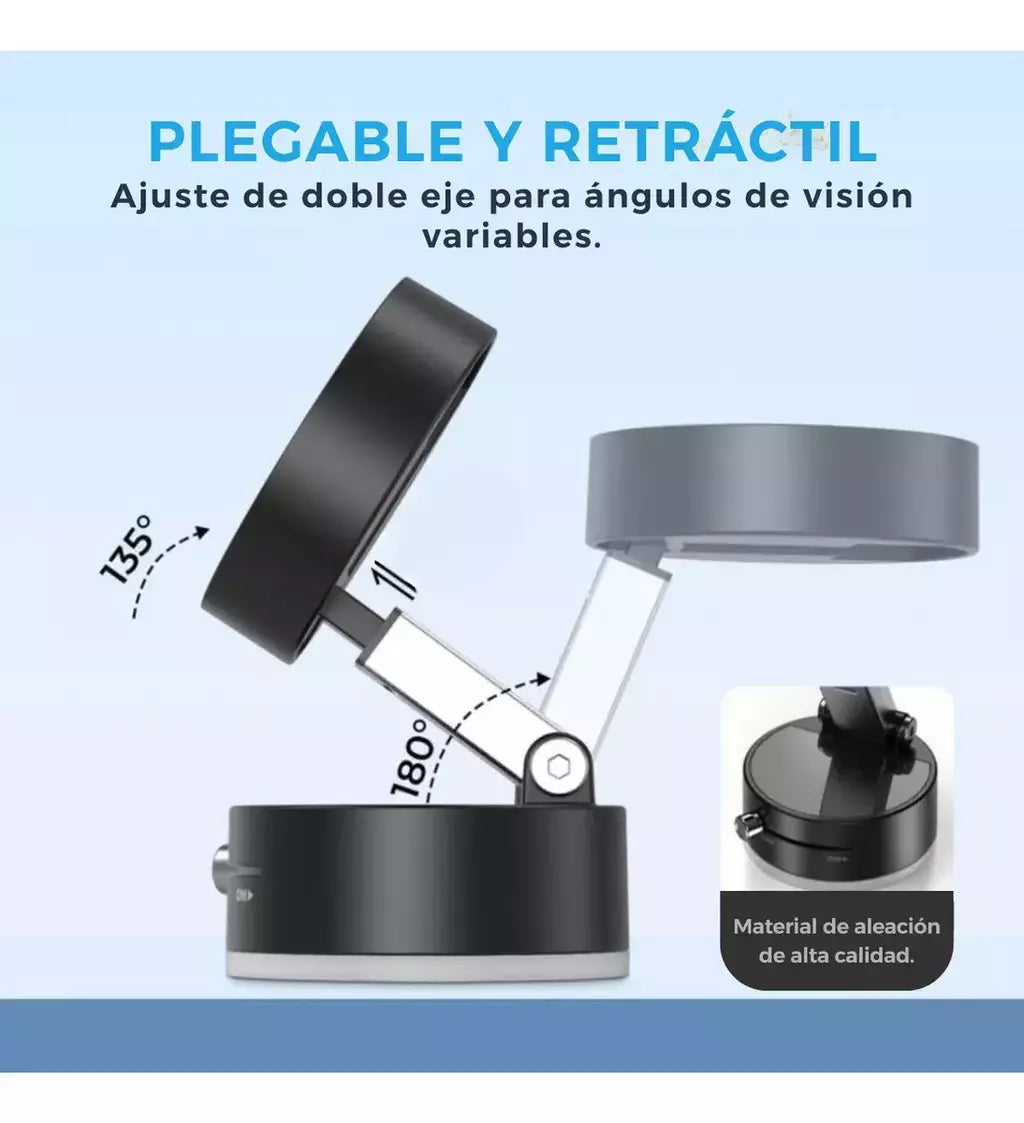 Soporte para celular magnético con Sopapa